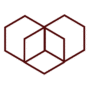 Prosperity Hive logo featuring three overlapping hexagons forming a heart, symbolizing growth, community, and prosperity.